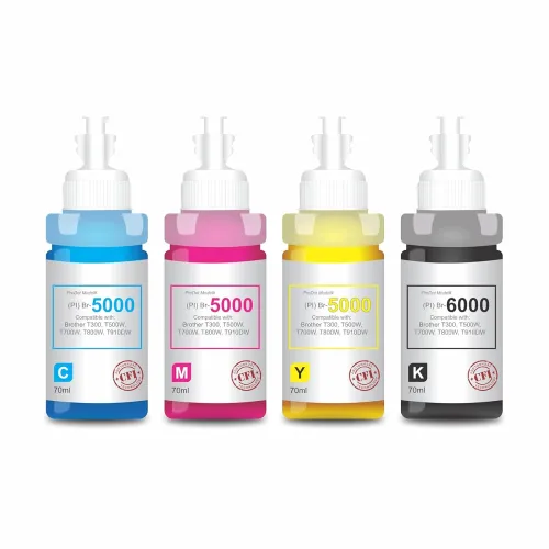 Image of ProDot ProSeries Br B5000 / B6000 Inkjet Ink Refill Compatible with Brother DCP- T300, T310, T500W, T510W, T700W, T710W,