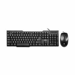 ProDot ProSeries Wired Keyboard Mouse Set I Plug & Play I Adjustable 1000 DPI I 10M Keystrokes I Spill Resistant I Ergon
