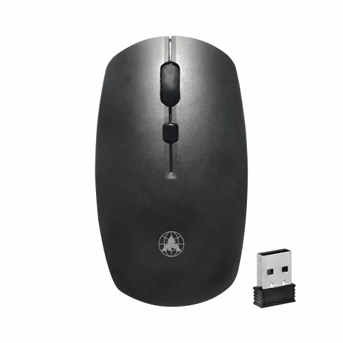 Image of ProDot WM-375 Plug & Play Ergonomic Wireless Mouse I Adjustable DPI Optical Sensor 1000-1600 I 5M Key Press Life & Click