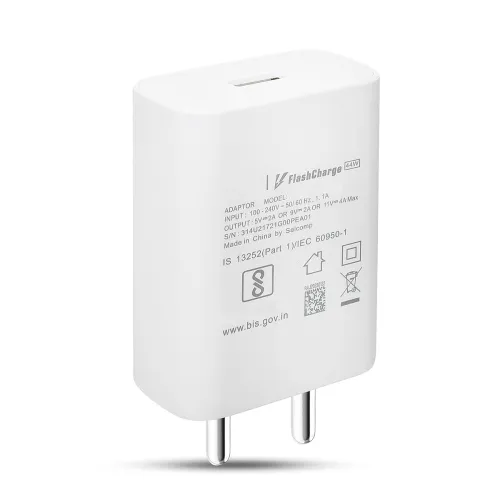 Image of Products 44W Original USB Type C Flash Charging Adaptor Compatible with Vivo