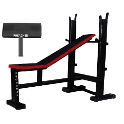 PRODUMAN HUB Home Gym Bench Multi-Functional Home Gym Benches Home Gym Bench Bench Flat.Incline,Decline Heavy Bench