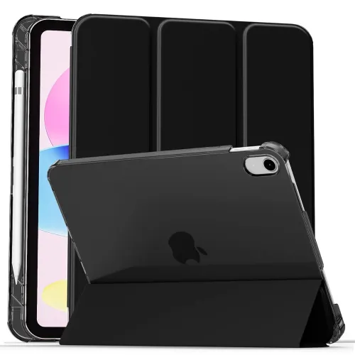 Image of ProElite iPad 11th 10th Gen Smart Flip Case Cover Black