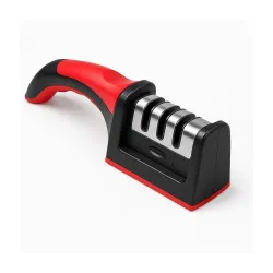 Professional 3-Stage Manual Kitchen Knife Sharpener