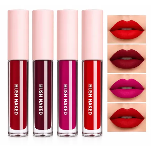 Image of Professional Red Edition Mini Liquid Matte Lipsticks Pack Of 4