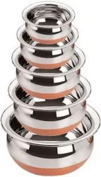 PROJAIN STEEL Handi Pot 5Piece Set