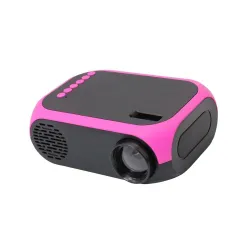 Projector for Smart Phone Projector with HDMI USB AV Home Theater Rose