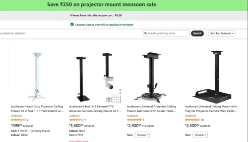 Image of projector mount up to 80% Discount +Coupon