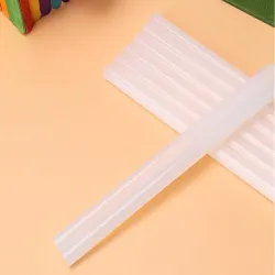 ProKart Premium 10 Pc Clear 11mm - Hot Melt Glue Sticks Strips Melting Adhesive for Handmade, Craft DIY, Home, Office & Classroom Project Craftwork Fix & Repairs (10 Pc Glue Sticks, 11mm)