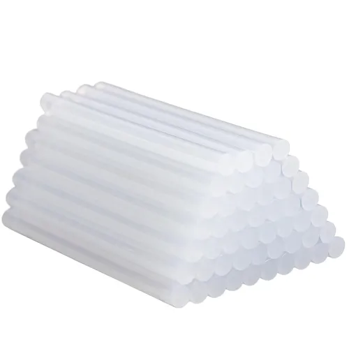 Image of ProKart Premium 10 Pc Clear 7mm - Hot Melt Glue Sticks Strips Melting Adhesive for Handmade, Craft DIY, Home, Office & C