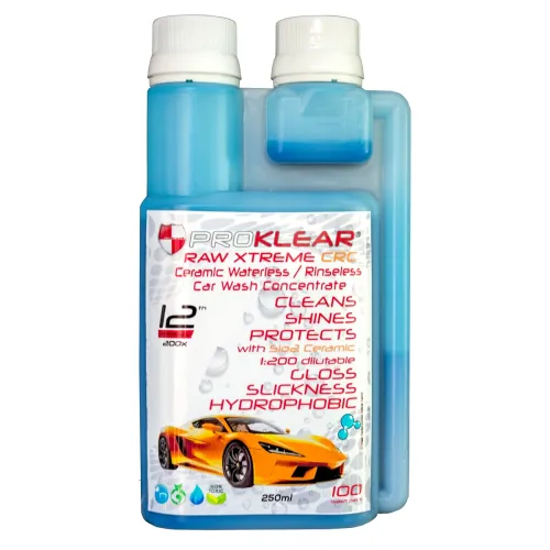 Image of Proklear RAW Xtreme CRC SiO2 Hybrid Ceramic Waterless Wash Concentrate 50L