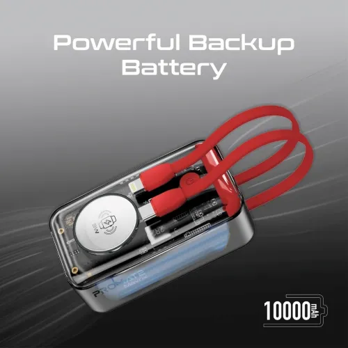 Image of Promate 10000mAh Power Bank with 35W cable