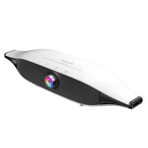 Image of Promate Delta-X 20W TWS Bluetooth Speaker with LED Lights & Long Battery Life