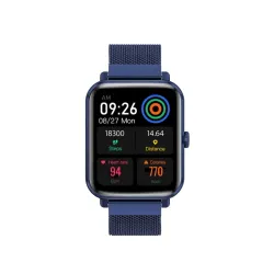 Promate ProWatch-M18 AMOLED Smartwatch (Bluetooth Calling, 20 Days Battery)