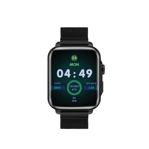 Image of Promate ProWatch-B18 Bluetooth Calling Fitness Smartwatch (Black)
