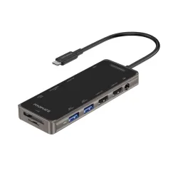Promate USB C Hub 11 in 1 Type C for MacBook Pro