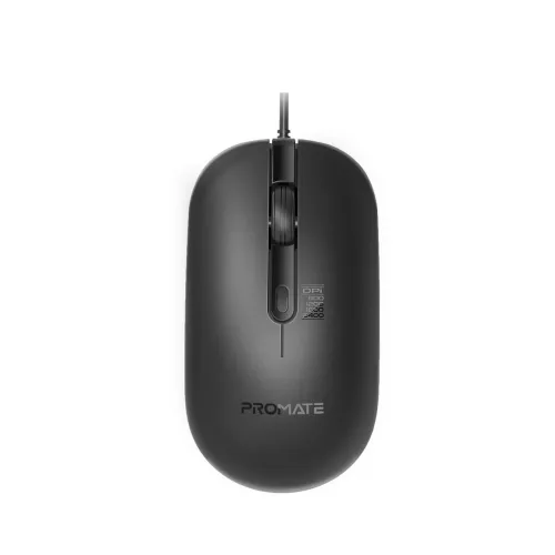 Image of Promate Wired Mouse, Ergonomic Optical Mice with 6 Million Keystrokes