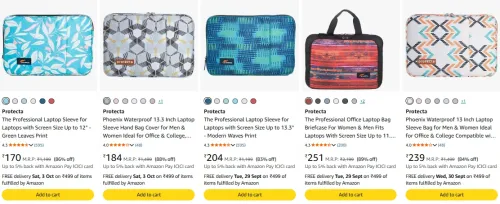 Image of Protecta Laptop Bag Starting from @ ₹170