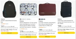 Protecta Laptop Bags at minimum 80% Discount