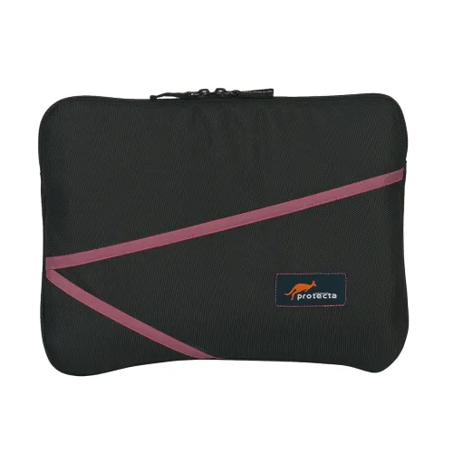 Image of Protecta Switch Laptop Sleeve for MacBook Air© / MacBook Pro Retina & Other Slim Profile 13 Inch Laptops (Black & Mauve)