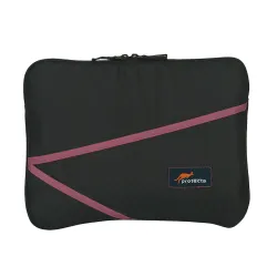 Protecta Switch Laptop Sleeve for MacBook Air© / MacBook Pro Retina & Other Slim Profile 13 Inch Laptops (Black & Mauve)