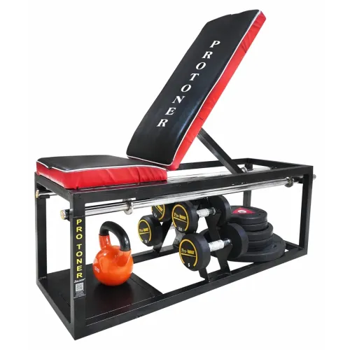 Image of Protoner Adjustable Home Gym Bench with Storage (500kg Load)