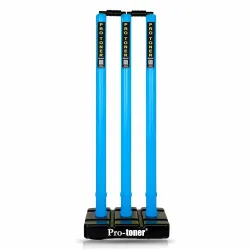 Protoner Cricket Stumps Set with Base and 2 bails