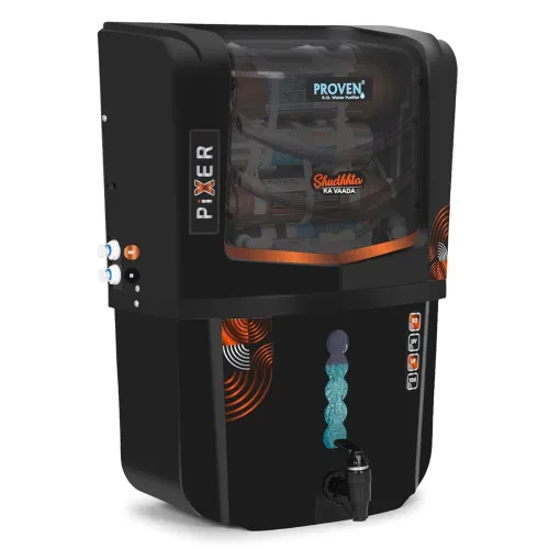 Image of Proven Pixer 12L RO+UV+UF Water Purifier (Black)