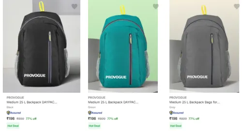 Image of PROVOGUE 25l backpack From ₹198