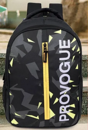 Image of Provogue 35L Large Laptop Backpack (Black, Yellow)