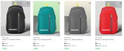 Provogue Backpacks at minimum 70% Discount