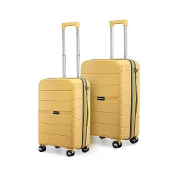 Provogue Cascade Hard-Sided PP Trolley Bag Set of 2