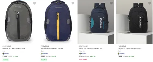 Image of Provogue Laptop Bags at minimum 70% Discount