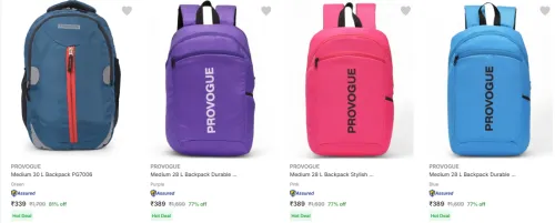 Image of Provogue Laptop Bags Minimum 80% Off