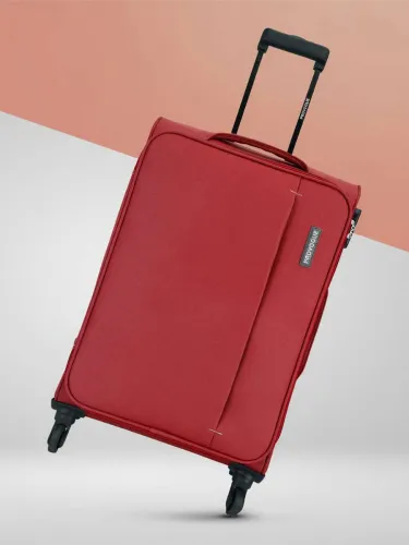 Image of PROVOGUE Large Check-in Suitcase (75 cm) 4 Wheels - Edge - Red