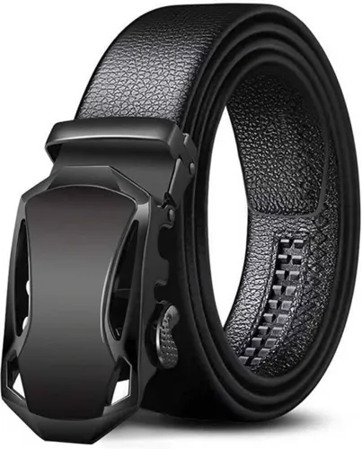 Image of PROVOGUE Men Black Artificial Leather Belt
