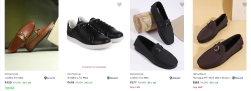 Image of Provogue Men’s Casual Shoes upto 88% Discount