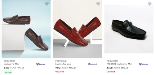 Image of Provogue Men’s Casual Shoes at minimum 73% Discount