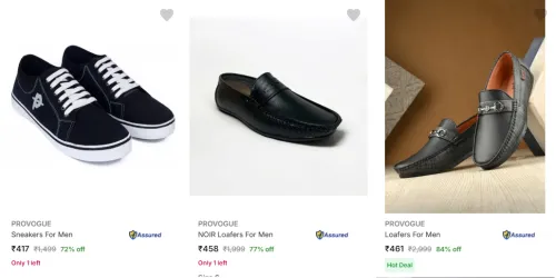 Image of Provogue Men’s Casual Shoes upto 84% Discount