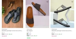 Provogue Men’s Slippers & Flip Flops upto 80% Discount