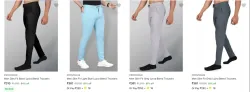 Provogue Mens Trousers at minimum 70% Discount