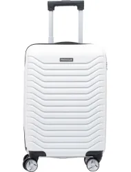 PROVOGUE  Small Cabin Suitcase (55 cm) 4 Wheels - Hard Sided and PC 4 Wheel Spinners, Expandable Bag with Number Lock - 