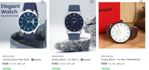 Image of provogue watches Starting at ₹249