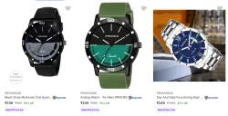 Provogue Wrist Watches Starting @ ₹238