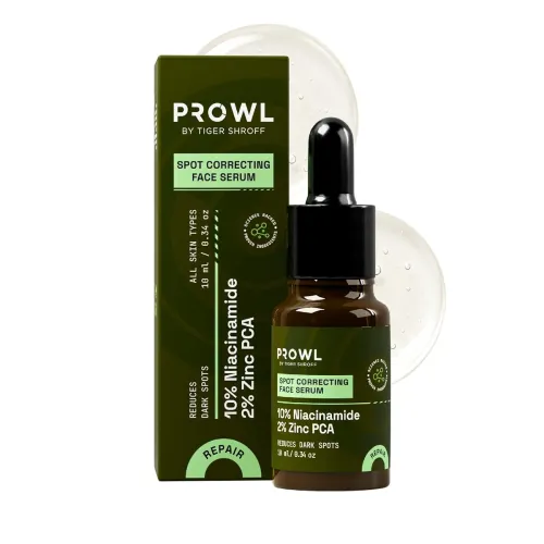 Image of PROWL by Tiger Shroff 10% Niacinamide Face Serum with 2% Zinc PCA for Men