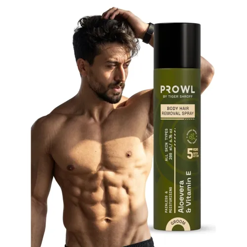 Image of PROWL by Tiger Shroff Body Hair Removal Spray for Man