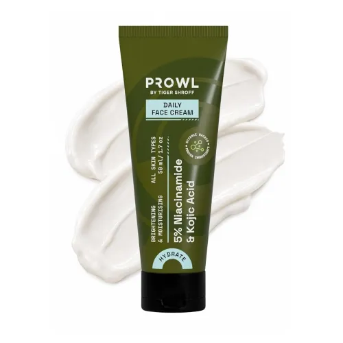 Image of PROWL by Tiger Shroff Daily Brightening Cream for Men | Face Moisturiser