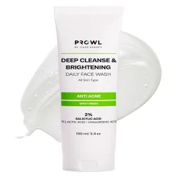 PROWL by Tiger Shroff Deep Cleansing & Brightening Daily Face Wash - 100 ml