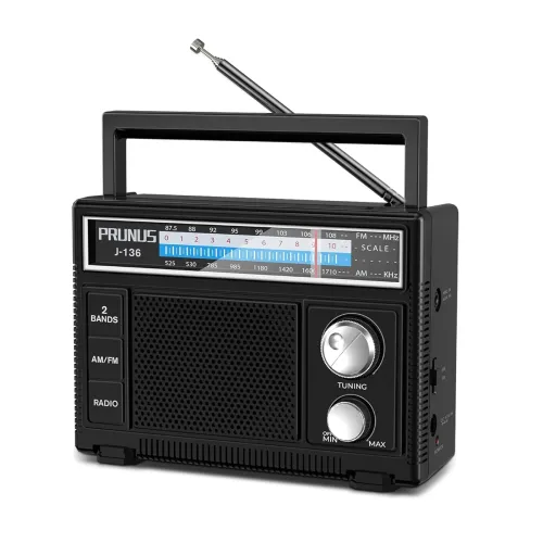 Image of PRUNUS J-136 Portable AM FM Radio