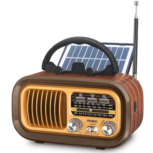 Image of PRUNUS J-150BTS Small Retro Vintage Radio Bluetooth