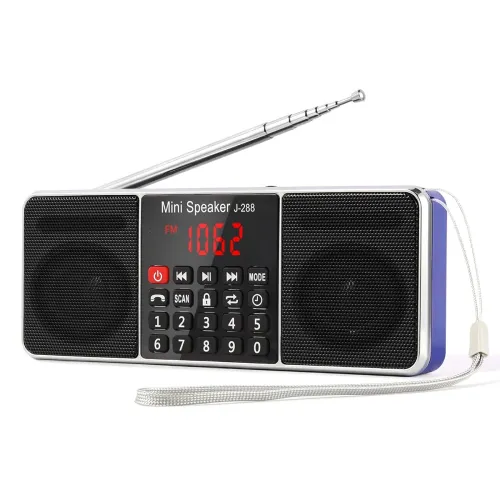 Image of PRUNUS J-288 Portable AM FM Bluetooth Radio